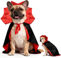 OLANRUN Dog Costumes, Dog Halloween Costumes Vampire Cloak - Medium