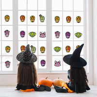 Renbuzhu fall leaf paper suncatcher craft kit with tissue paper and adhesive frames - view 15