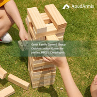 ApudArmis Giant Tumble Tower - XL-Over 5FT / Burlywood - image 4