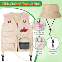 YOPINSAND Kids Explorer Kit & Bug Catcher Kit - Pink - image 2