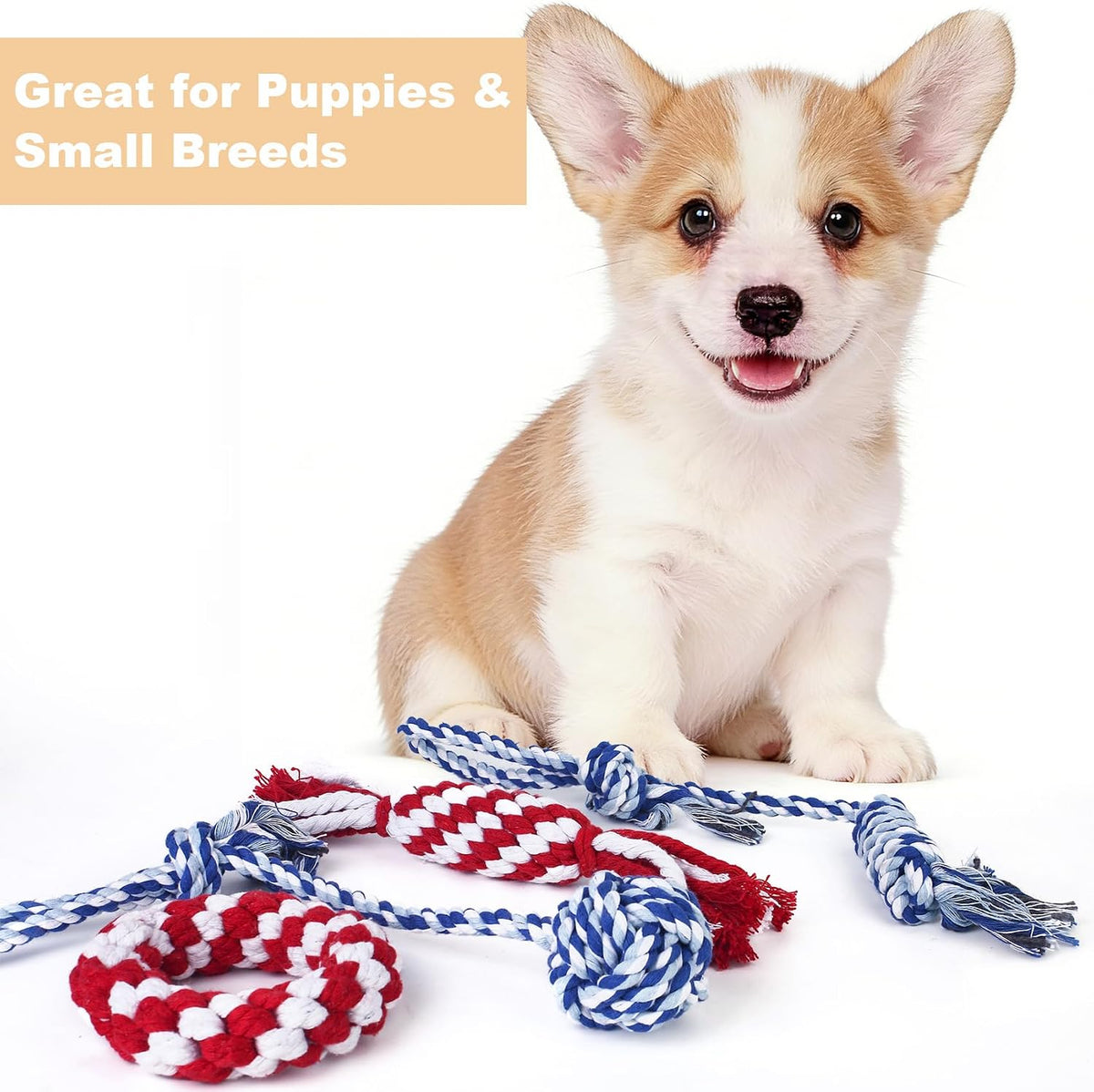 Dog Rope Toys for Small Dogs - image 4