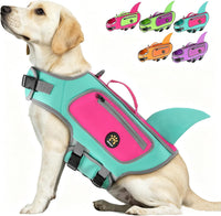 Dog Life Vests for Boating and Swimming, Dog Life Jacket – Essentials for Dogs - Turquoise / Small - image 2