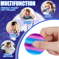 Sotiff 24 baseball fidget spinners, mini acrylic spinners with baseball print - view 37