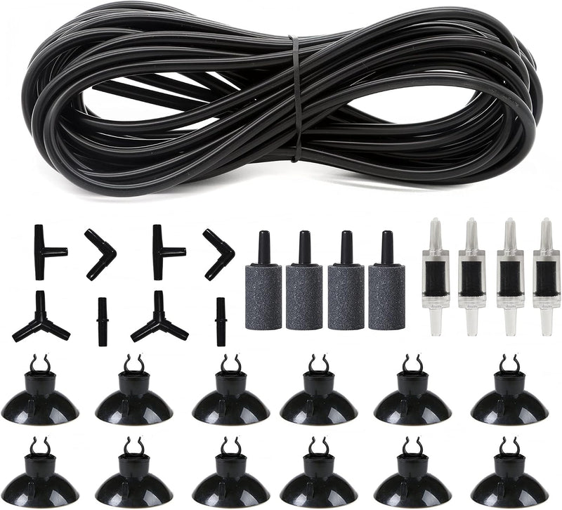 25 Feet 3/16 Inch Standard Aquarium Silicone Airline Tubing – Essentials for Fish