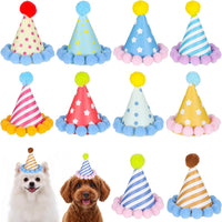 10pcs Colorful Mini Party Hats - Colorful