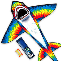 SGftre Complete Kite with Handle, Line & Accessories - 1 / Colored Shark
