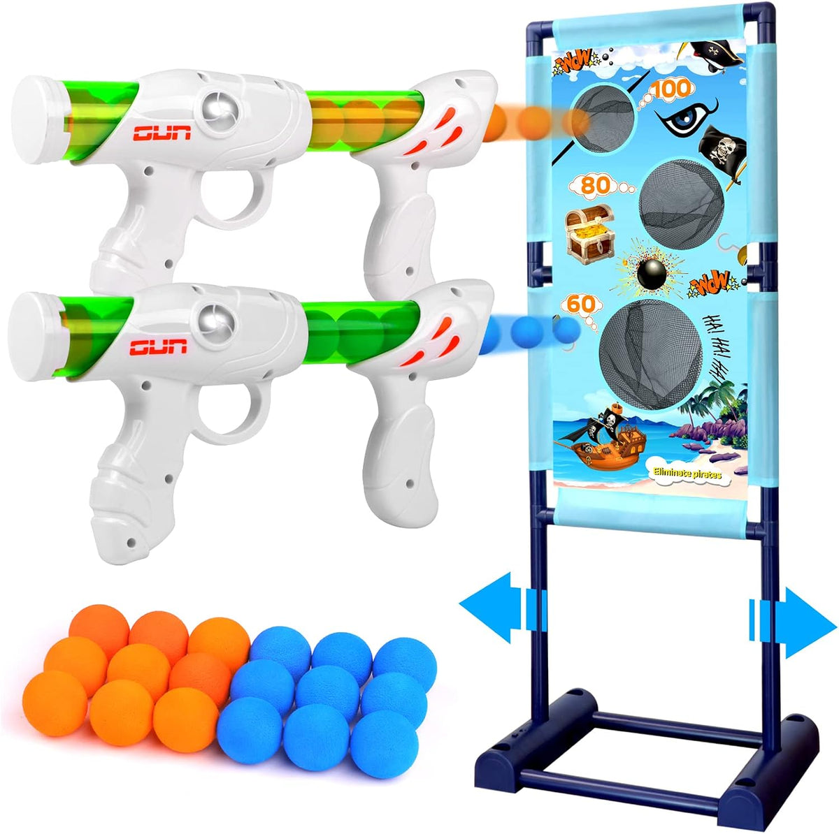 Active Target Game Set for 5 6 7 8 9 10 11 12 Years Old Boys Girls - Blue