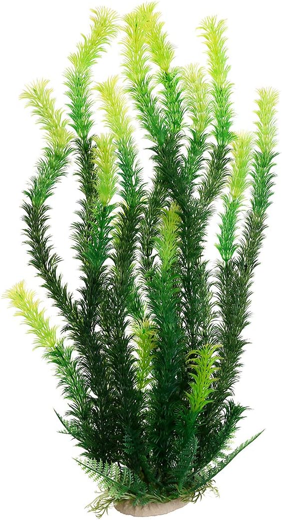 18 Inch Artificial Aquarium Plants – Essentials for Fish - Green