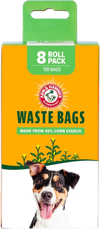 Arm and Hammer Easy Tear Dog and Cat Waste Bags - Green / 120 Count (Pack of 1)