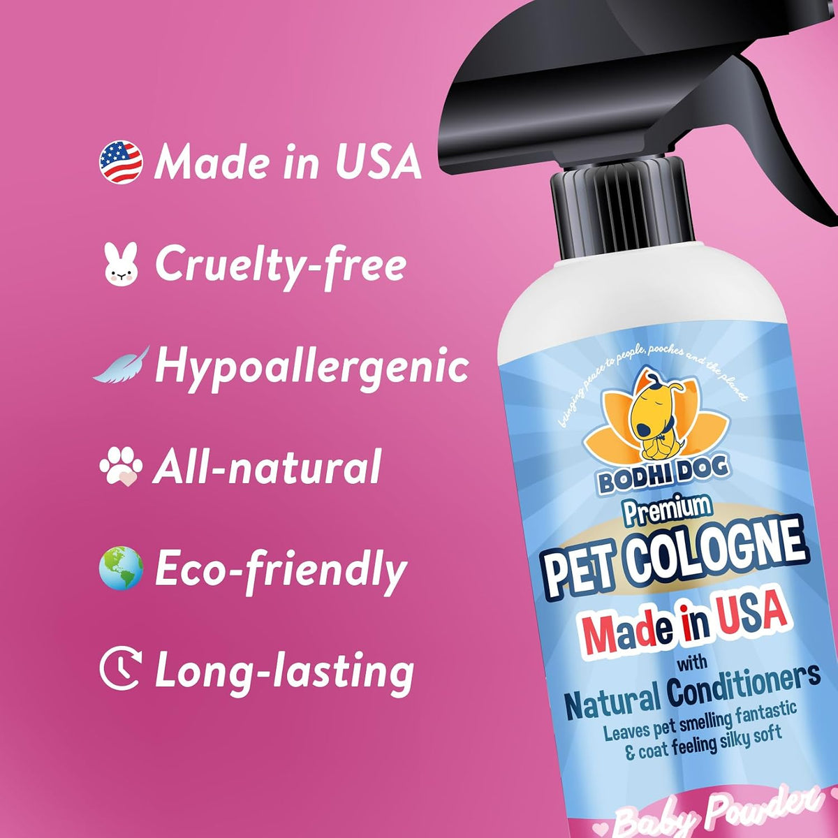 Bodhi Dog Premium Dog Cologne - 17 Fl Oz (Pack of 1) / Baby Powder - image 3