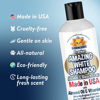 Bodhi Dog Skunk Shampoo | Skunk Smell Odor Remover Cleans & Deodorizes Using Essential Oils - Whitening / 8 Fl Oz - image 2