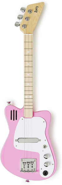 Loog Mini red 3-string electric guitar for kids with built-in amp - view 10