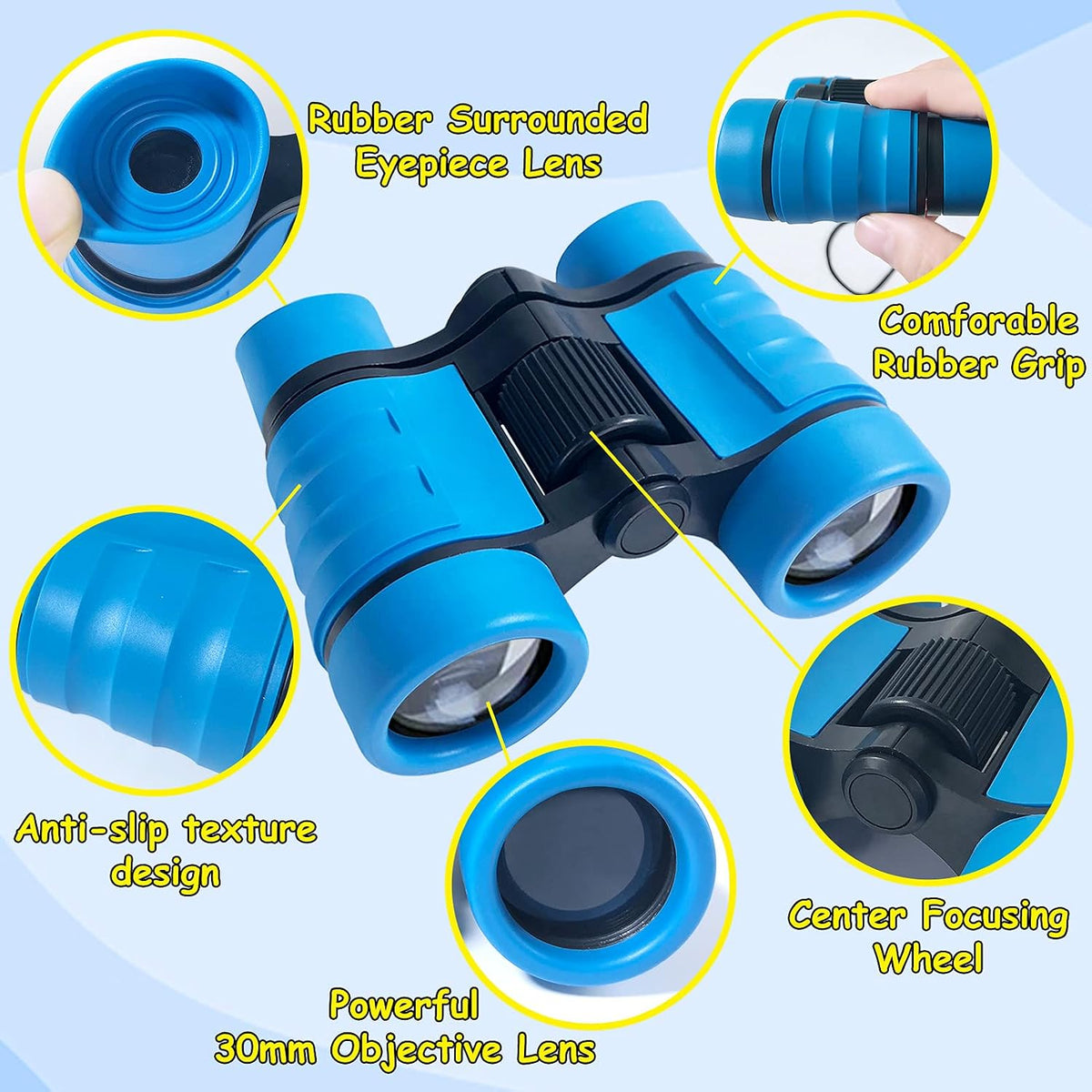 ESSENSON Binoculars for Kids - blue - image 2