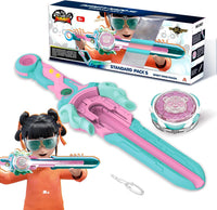 Infinity Nado sword launcher spinning top, Gale Wings metal battle top with sword-shaped launcher - view 7