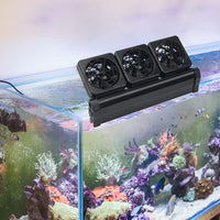 Aquarium Fan 2 3 4 Heads, Aquarium Chillers Cooling Fan Adjustable Fish Tank Cooling Fan with 2 - 3 head - image 4