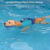 Queenmore Dog Life Jacket with Front Float - X-Large / Blue - image 2