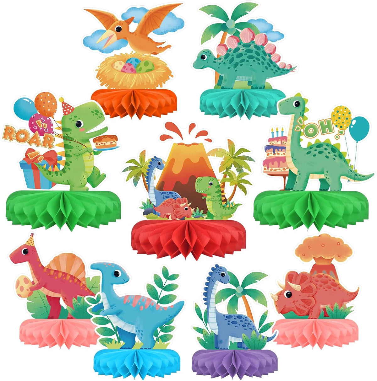 Halloween Party Decorations - Multicolor / Dinosaur