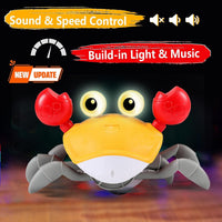 control future Crawling Crab Toy for Little Ones - Orange - image 3
