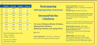 Poultry Chicken Supplies, Safe for Eggs, 30 mL