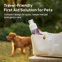 HICC PET Dog Wound Care Hydro Gel, Heals Wounds, Soothes Inflammation, Prevents Infection, Treats Bites, Scratches & Skin Ulcers, Cat Wound Care Solution, Horses First Aid Kits, 3.4 Ounces