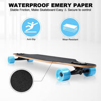 TLHB 41 inch drop through longboard skateboard with 9-ply maple deck and PU wheels - view 7