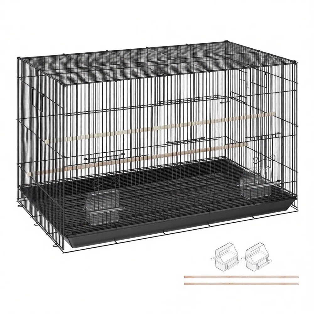 Bird Cage with Easy to Clean
