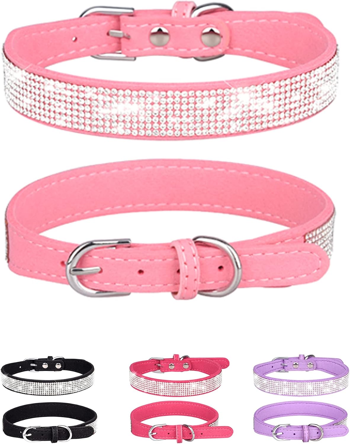 Dog Collar for Small Dogs - S / pink