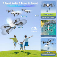 Velcase S101 foldable 1080P drone with camera, remote and carrying case - view 11