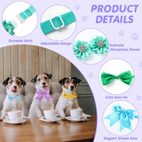 Jexine 60 Pcs Dog Bow Ties Bulk - image 3