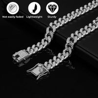 Gold Dog Chain Diamond Gold Chain Dog Collar Walking Metal - Silver / 24inch - image 3