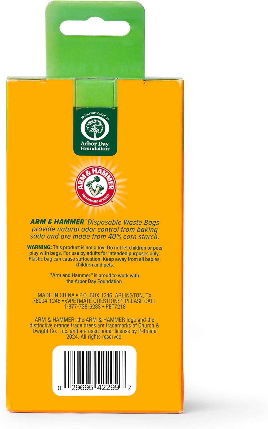 Arm and Hammer Easy Tear Dog and Cat Waste Bags - Green / 120 Count (Pack of 1) - image 3