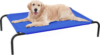 Raised Pet Cot for Small Pets – Essentials for Dogs - Large / Blue