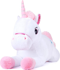IKASA 43" Giant Unicorn Stuffed Animal, Super Soft - White - image 3