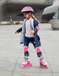 BeBeFun girls bike helmet in pink with 12 air vents and adjustable fit knob, ages 3 to 10 - view 38
