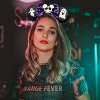 RAZKO Mouse Ears Headband - Halloween Jack - image 2