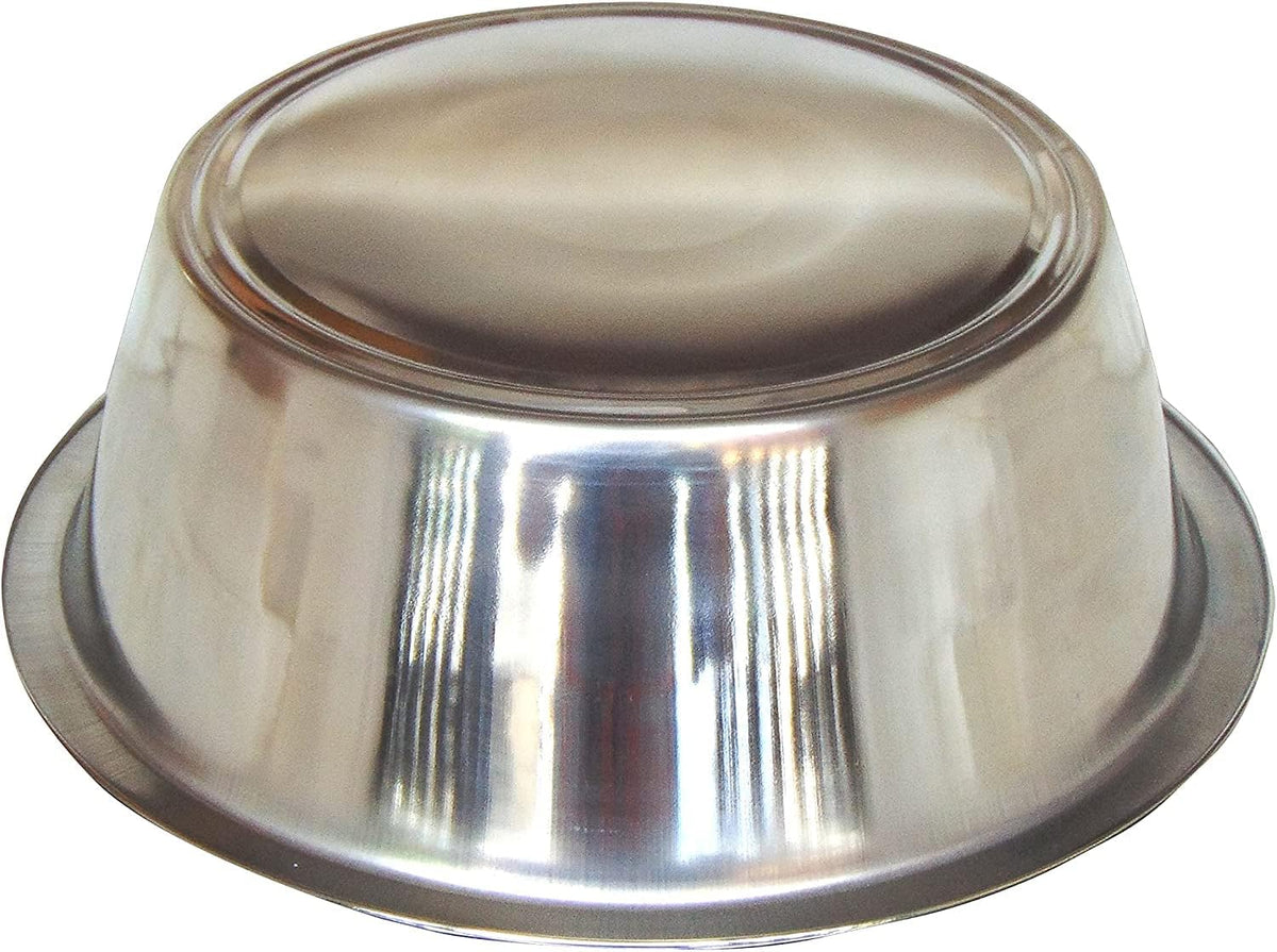 Pet Feeder Stainless Steel Dog Bowls Replacement 8" Diameter 2-Pack – Essentials for Dogs - 2.5 cup (Standard) / Double Pack - image 4