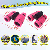 ESSENSON Binoculars for Kids - pink - image 3