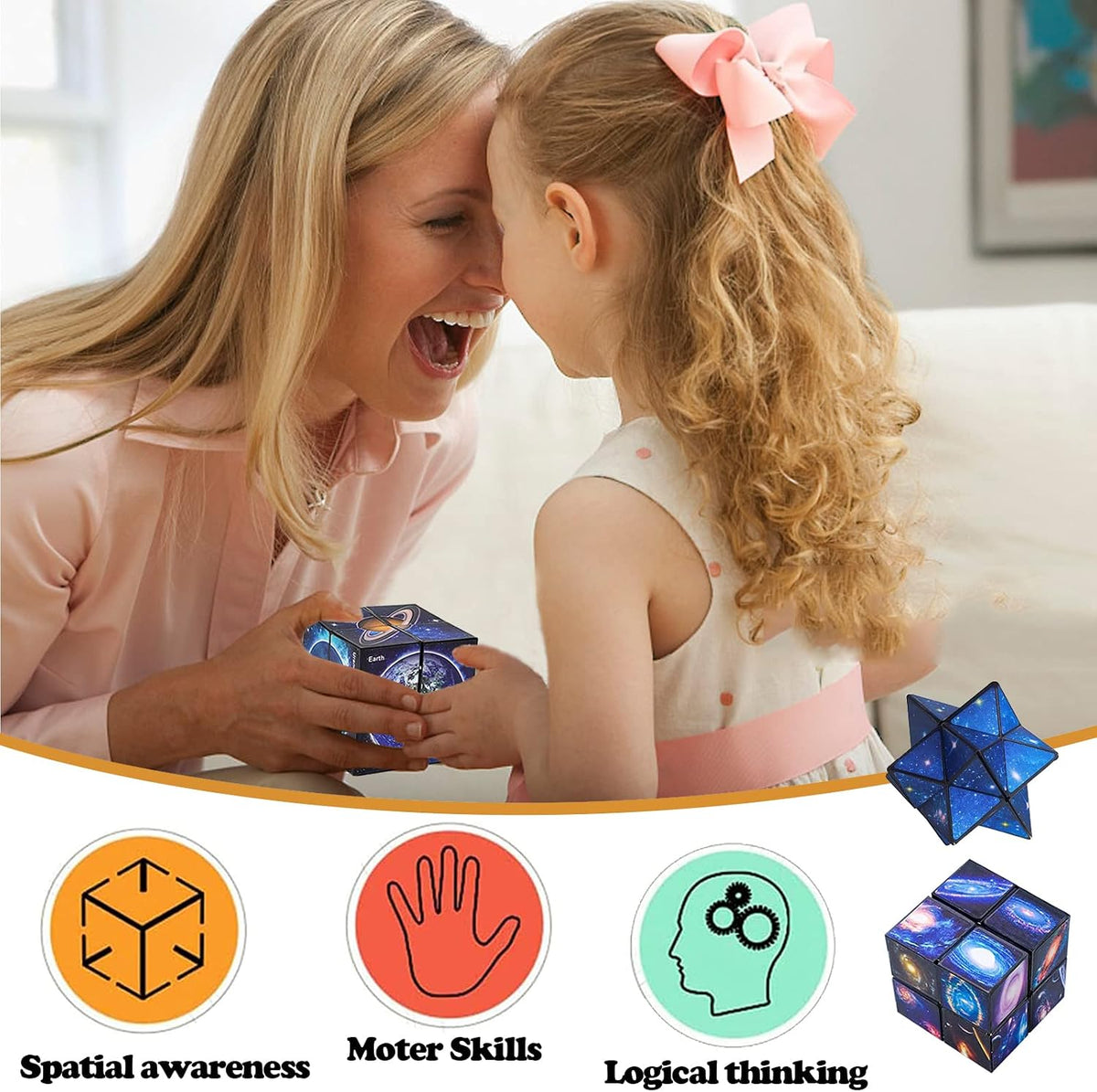 Luaxkpi Fidget Toys for Kids Age 8-12 Gifts for 8 9 10 11 12 Year Old - Starry Sky - image 3