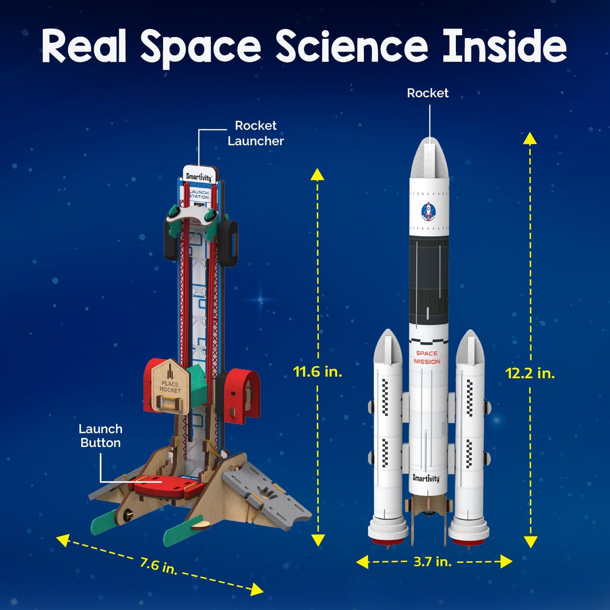 Smartivity DIY Rocket Launcher STEM Kit for Kids 6-12 Years – Fun for Kids & Family - Rocket Launcher - image 4