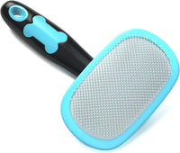 Pet Steam Brush for Dogs & Cats - Large / Blue