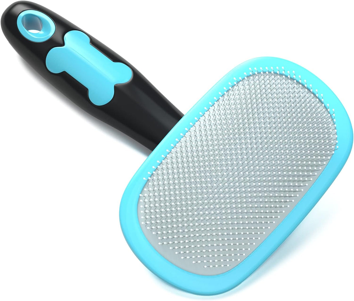 Pet Steam Brush for Dogs & Cats - Large / Blue