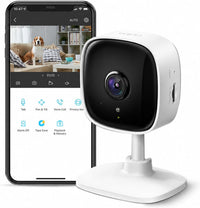 Tapo 1080P Indoor Security Camera, Baby Monitor, Dog Camera - 1080P / White / 1-Pack