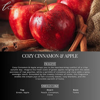 Cozy Cinnamon & Apple Carpet Freshener Powder Refill 36 oz | Powerful Odor Eliminator for Home | Upholstery Deodorizer | Carpet Deodorizer | Pet Urine | Cat Litter Box