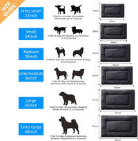 Dog Crate Pad Washable Dog Bed for Crate Medium Cozy Mat 36-Inch Gray – Essentials for Dogs - 22.0"L x 13.0"W x 1.0"Th / dark gray - image 2