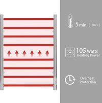KEG Towel Warmer Wall Mounted with Built-in Timer 8 Bars Electric Stainless Steel Heated Towel Racks for Bathroom, Hot TW-8-PC Towel Warmer 8 bars polish chrome