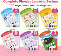 JoyCat Kids Learning Tablet - Pink:Phonics - image 3