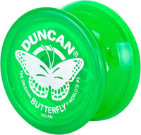 Duncan Toys Butterfly Yo-Yo, Beginner String Trick Yo-Yo - Green