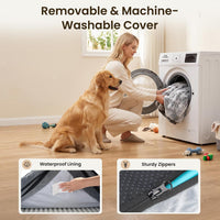 Orthopedic Dog Bed Medium Size Dog, Memory Foam Dog Bed Couch - Grey / 30.0" L x 20.0" W x 6.3" Th - image 2