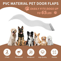 2-Pack Dog Door Replacement Flaps - image 3