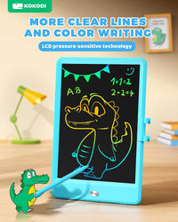 KOKODI LCD Writing Tablet 8.5-Inch Colorful Doodle Board - Blue - image 3